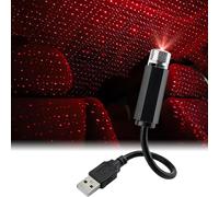 Couverture de ciel étoilé à LED, USB, pour toit de voiture, atmosphère de ciel étoilé, éclairage d'ambiance LED, mini projection USB, veilleuse de toit en forme d'étoile, mini lampe d'intérieur pour