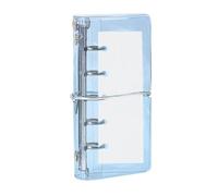 Couverture de classeur pour carnet de notes | Coque de protection avec sangle M2.5 transparente pour garçons, filles, adolescents, maison, bureau, école, voyage