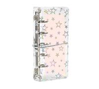 Couverture de classeur pour journal | Coque de protection rechargeable avec sangle | Classeur M2.5 à couverture souple transparente pour étudiants, garçons, filles, adolescents, maison, bureau, école