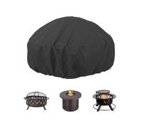 Couverture de feu : tissu Oxford coupe-vent, housse de protection imperméable pour feu de camp, bouclier robuste pour l'extérieur | Grille barbecue pluie neige feuille de débris E