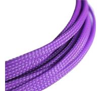 Couverture de Fil Gaine de câble Flexible 10M, Tube Plat en Pet, Gaine tressée maiIle 3/4/6/8/10~16mm, Manchons rétractables for Tuyau(Purple,12mm)