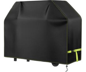 Couverture de gril XL résistante aux intempéries 420D Oxford Bâche de gril à gaz étanche Housse de gril 147 x 61 x 122 cm indéchirable Protection UV Accessoires de gril