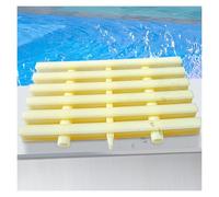Couverture De Grille Drainage Sortie Épissée for Balcon Passerelle,Grille Débordement Gouttière Extérieure,Verrouillage 3 Points Connexion(15cm/5piece)