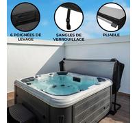 Couverture de Jacuzzi 2.1m - Noir
