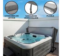 Couverture de Jacuzzi 2.2m - Gris