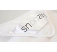 Couverture de lit d'été pour enfants Unyqoos® Snoozing Bern, en bambou, taille Junior 120 x 150 cm, couleur blanche