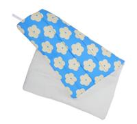 Couverture de Livre A5 en Polyester à Motif Floral Moderne, et Extensible | Protection les Rayures, Style Girly Mignon, Adaptée aux Livres Rigides et Journaux, pour Bureau et Étudiants