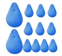Couverture de piscine avec sac à eau 12 pièces | Tuyau de lestage pour | bâche | Résistant à l'hiver pour couverture de piscine, PVC épais, étanche, double chambre, conduite d'eau, poids de tuyau, f