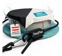 Couverture de piscine avec système de fixation EasyFlex, dimensions 4 x 3 mètres