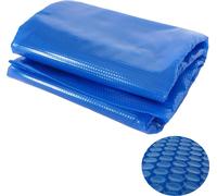 Couverture de piscine Bâche thermique Bâche solaire Couverture solaire, épaisseur : 400 µm ~ rond 4,57m bleu