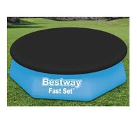 Couverture de piscine - Bestway - Flowclear - PVC - 240 cm - Résistant à la déchirure