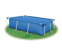 vidaXL Couverture de piscine bleue 600 × 300 cm PE