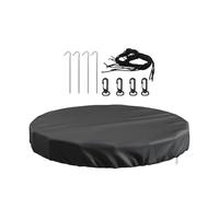 Couverture De Piscine,Imperméable Antipoussière Tissu Oxford Pliable Et Portable | Bâche De Sécurité Piscine,Jardin Extérieur Vacances Spa Bloque Les Feuilles Et Protège des
