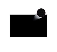 vidaXL Couverture de piscine rectangulaire 1000x600 cm PE noir