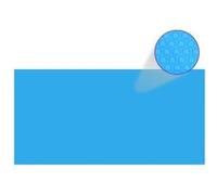 vidaXL Couverture de piscine rectangulaire 1200x600 cm PE bleu