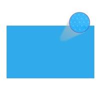 vidaXL Couverture de piscine rectangulaire 500x300 cm PE bleu