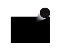 vidaXL Couverture de piscine rectangulaire 600x400 cm PE noir