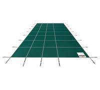 Couverture de piscine rectangulaire, dimensions 4,3 x 7,9 m - Couverture de sécurité hivernale - Épaisseur : 0,35 mm