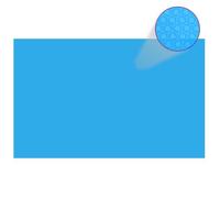 vidaXL Couverture de piscine rectangulaire 800x500 cm PE bleu