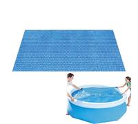 Couverture De Piscine Solaire Couverture Solaire Isolante et Pliable | Film À Bulles Isolant Pour Piscine Pour L'Été Et Les Temps Chauds Dans Le Jardin La Cour Au Resort La Maison De 260*170 cm