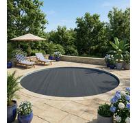 vidaXL Couverture de piscine ronde en PE 549 cm Bleu
