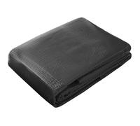 Couverture de piscine - TECTAKE - Bâche de piscine rectangulaire en polyéthylène avec film solaire auto-flottant 274 x 549 cm - Noir