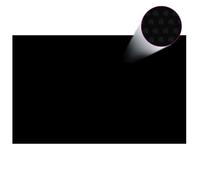 vidaXL Couverture de piscine rectangulaire 800x500 cm PE noir