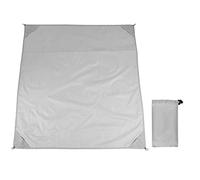 Couverture de Poche extérieure, Tapis de Pique-Nique imperméable en Tissu Oxford, Couverture de Plage, résistante au Sable, compacte, légère et Durable pour la Plage, Le Camping, (Grise)