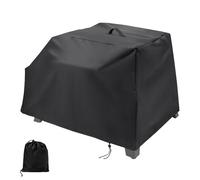 Couverture de poussière de four à pizza, couvercle de protection du four à pizza,Couverture de four à pizza protectrice extérieure à l'épreuve de poussière - Accessoires de camping à vent noir pour le