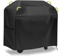 Couverture de protection pour barbecue - Grillhoes - Protège votre barbecue - Imperméable, réglable - Universelle - Noire