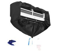 Couverture de protection pour le nettoyage des climatiseurs, étanche, réutilisable, lot de 7 pièces, compatible avec les climatiseurs de 9000 et 18000 BTU