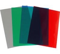 couverture de reliure pavo, DIN A4, PVC, couleurs assorties, 0,20 mm