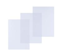 Couverture de reliure plastique 20/100 incolore - Paquet de 100