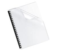 Fellowes 53762 : Fournitures de reliure plastique transparent, 100 pièces