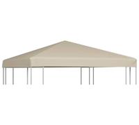 Couverture de remplacement étanche pour pavillon, avec ouverture pour conduit de cheminée. Bâche de toit pour tente, pavillon de jardin, tente de réception, dimensions 3x3 mètres, imperméable, protect