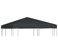 Couverture de remplacement pour pavillon, imperméable, avec passage pour cheminée. Bâche de toit pour tente, pavillon de jardin, tente de réception, 3x3 mètres, imperméable, protection UV, protection 