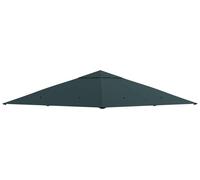 Couverture de remplacement pour pavillon - Toit de pavillon - Polyester de 180 g/m² - Pour une surface de 5 à 10 m² - Gris