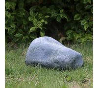 Couverture de Roche Faux de grès réaliste, pierres artificielles légères, housses de fosse septique, pour l'aménagement paysager, Pompes Bien, Jardin décoratif(33cm*22cm*19cm/13 * 8.7 * 7.5in)