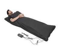 Couverture de sauna infrarouge 180 x 80 cm, couverture de sauna portable avec télécommande, 500 W, température 30-70 °C, minuterie, tissu Oxford et PVC, pliable, pour bien-être, maison et studio