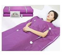 Couverture de sauna, manches courtes, chauffage thermique, style de contact