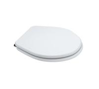 COUVERTURE DE SIÈGE DE TOILETTE EN MDF COMPATIBLE BLANC INCA