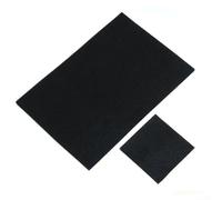 Couverture de soudage ignifuge en fibre de carbone résistante aux hautes températures, 1000 °C, tapis isolant en feutre pour atelier, feu de camp, barbecue (30 cm x 50 cm)