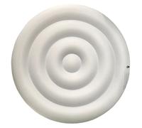 Couverture de Spa Gonflable, Couvercle De Bain à Remous Gonflable avec Valve de gonflage et de dégonflage Rapide Facile(Rond .