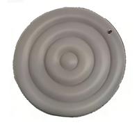 Couverture de Spa Gonflable de 145 cm, couvertures Spa Rondes pour spas extérieurs, Couvercle en PVC à économie d'énergie et Anti-poussière, Couvercle boîtier Remplacement pour Accessoires