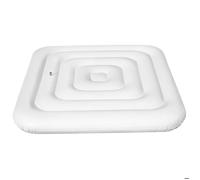 Couverture de Spa Gonflable - Roame - 135 x 135 cm - Tapis de couverture de piscine carré SPA, anti-poussière et isolant thermique