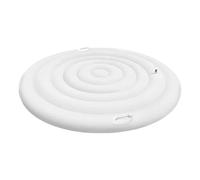 Couverture de Spa | Poignées Doubles Isolées - Couvercle Rond pour Spa Gonflable,pour Propriétaires Professionnels Passionnés Jardin Arrière Hôtels Villa