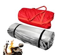 Couverture de survie - ignifuge avec rangement | Couverture ignifuge multifonction pour cuisine, voiture, maison, fumoir, cheminée en cas de catastrophe en plein air