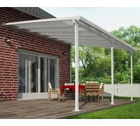Couverture de terrasse Feria Palram - Auvent 4 x 4,25 m blanc