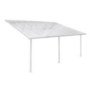 Couverture de terrasse Feria Palram - Auvent 4 x 6,06 m blanc