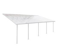 Couverture de terrasse Feria Palram - Auvent 4 x 7,87 m blanc